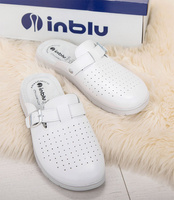 Klapki męskie Inblu BG-31 Białe