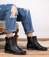 Botki damskie Pesco 1559 Czarne