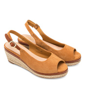 Sandałki damskie Sixth Sens FG10 Brązowe