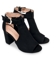 Sandałki damskie Laura Mode QL-97 Czarne