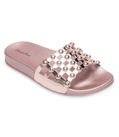 Klapki damskie Sixth Sens H62 Szampańskie