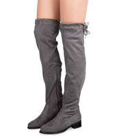 Kozaki damskie L.Lux.Shoes JKD-43 Szare