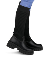 Kozaki damskie Sixth Sens JW170 Czarne