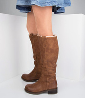 Kozaki damskie Sixth Sens F125 Brązowe