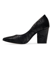 Czółenka damskie Laura Messi 1301 Czarne