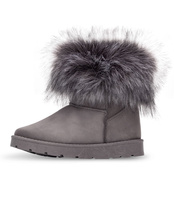 Śniegowce damskie Abloom BM-566 Szare