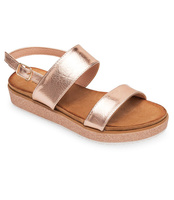 Sandały damskie Bestelle 100-888SA-1 Szampan