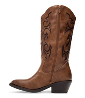 Kowbojki damskie Laura Mode Y-058 Brązowe