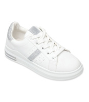 Buty sportowe damskie N/M HY276 Biało-Srebrne