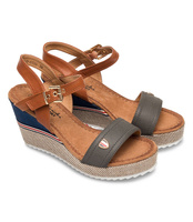 Sandałki damskie Skotnicki S-3-0520 Ciemnoszare