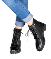 Botki damskie Abloom A89626 Czarne