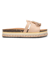 Klapki damskie Laura Mode F-05 Beżowe