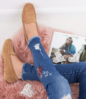 Mokasyny damskie Skotnicki P-3-0566 Beżowe