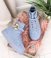 Trampki damskie Joalice YL-69 Niebieskie