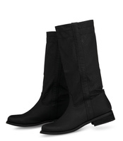 Kozaki damskie Super Mode 9263 Czarne