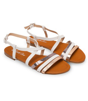 Sandałki damskie Sixth Sens 666-20 Białe