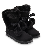 Śniegowce damskie Abloom BM-575 Czarne