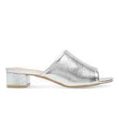 Klapki damskie Super Mode 2390 Srebrne