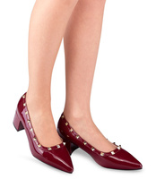 Czółenka damskie Sixth Sens X-70 Bordowe