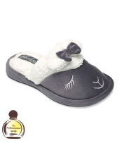 Kapcie damskie Natural Style NS-263 Szare