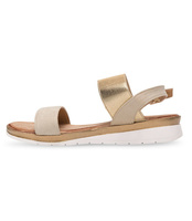 Sandałki damskie Laura Mode A-04 Złote