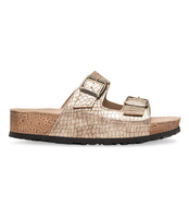 Klapki damskie Inblu NM-19N Platynowe