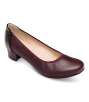 Czółenka Pesco 2104 Bordowe