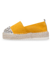 Espadryle damskie Bestelle L184 Żółte