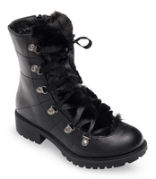 Botki damskie Lily Shoes K90 Czarne