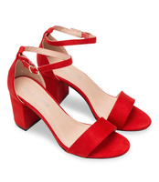 Sandałki damskie Laura Mode QL-81 Czerwone