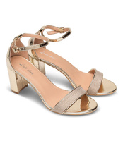 Sandałki damskie Style Shoes 6866 Złote