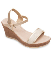 Sandały damskie Sabatina K15019 Złote