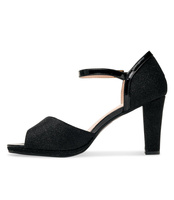 Sandałki damskie Laura Mode WXL001 Czarne