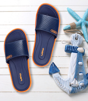 Klapki młodzieżowe basenowe Lano KL-3-6168-7 Orange/Navy