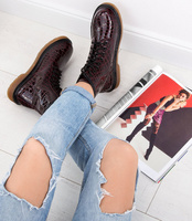 Glany damskie Foreverfolie BH310 Bordowe