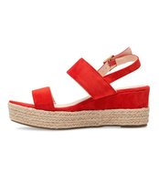 Sandałki damskie Sixth Sens TS-18 Czerwone