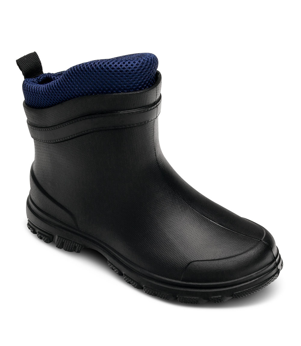 Kalosze damskie Realpaks ETBG-15VS8 Czarno - Niebieskie