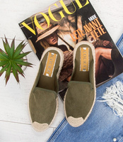 Klapki damskie Coura 4821 Oliwkowe