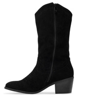 Wegańskie Kowbojki damskie Super Mode 7367 Czarne