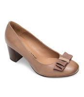 Czółenka damskie Laura Messi 835 Brązowe