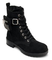 Botki damskie N/M HQ252 Czarne