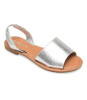 Sandałki damskie Abloom SY870 Srebrne