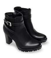 Botki damskie Sixth Sens C300 Czarne