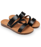 Klapki damskie Super Mode 6127 Czarne