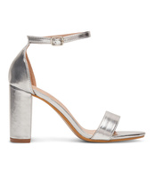 Sandałki damskie Queen Vivi V7-2 Srebrne