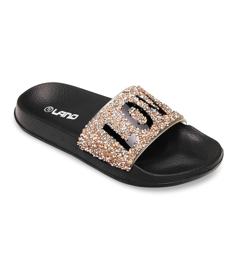 Klapki damskie Lano KL-3-0217 Złote