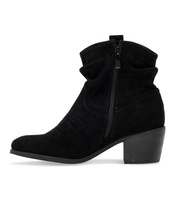 Wegańskie Kowbojki damskie Super Mode 9166 Czarne