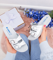 Klapki damskie Inblu VR-08B Białe