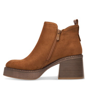 Botki damskie Super Mode 7357 Brązowe