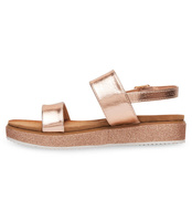 Sandały damskie Bestelle 100-888SA-1 Szampan